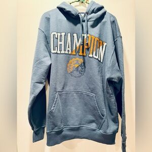 Champion Blue and Orange Hoodie